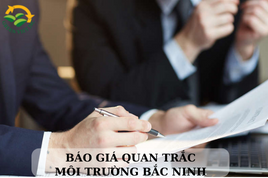 BÁO GIÁ QUAN TRẮC MÔI TRƯỜNG BẮC NINH